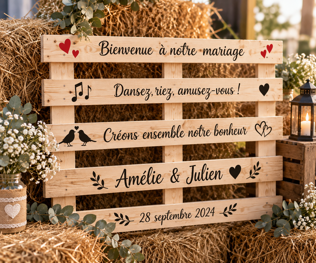 Panneau bienvenue