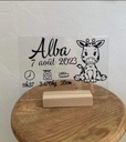 Plaque naissance